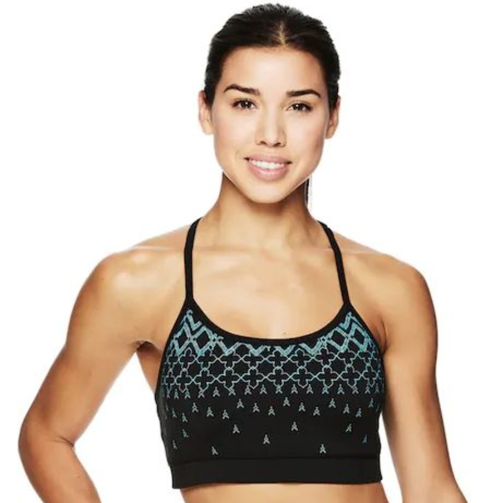 Gaiam Bras: Prism Medium-Impact Yoga Sports Bra